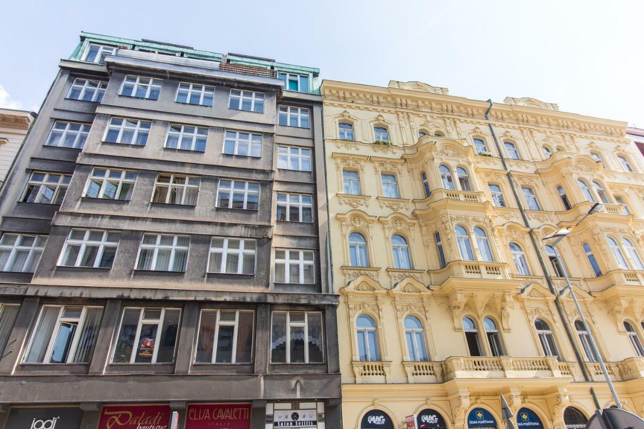 Sunny Central Apartment On Wenceslas Square By Easybnb Praag Buitenkant foto